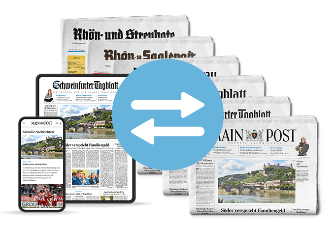 Zeitungen-Smartphone-Tablet-Switch
