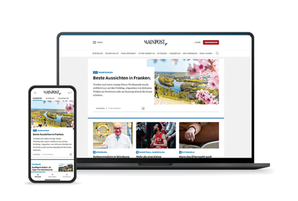 Die Main-Post digital lesen: Mobil, Web, E-Paper auch inkl. Tablet